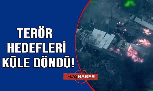 MİT, terör örgütü PKK/YPG'ye ait 120 hedefi vurdu