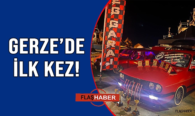 Modifiye tutkunları Gerze’ye akın etti