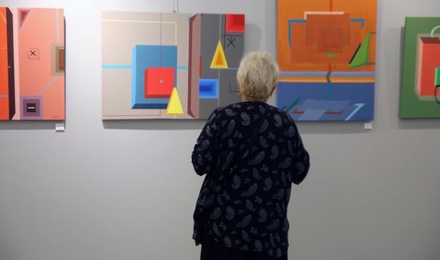 MTSO Sanat Galerisi, sezon açılışını 'İkili Mekan' adlı resim sergisiyle yaptı