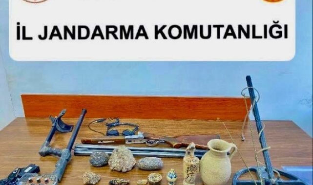 Muğla jandarmasından tarihi eser operasyonu: 1 gözaltı