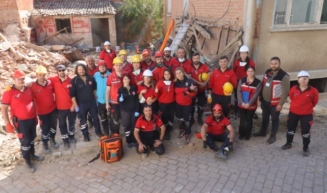 Nazilli'de bölge tatbikatı başarıyla gerçekleştirildi