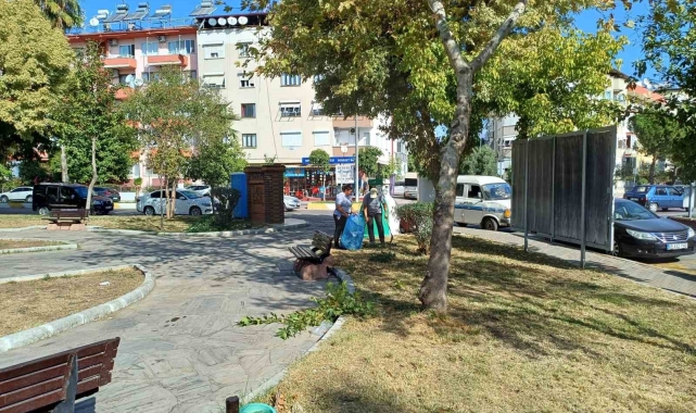 Nazilli'de yeşil alan çalışmalarına hız verildi