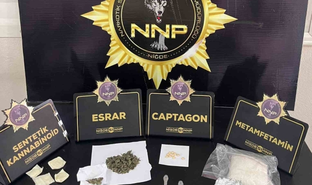 Niğde'de uyuşturucu operasyonu: 3 gözaltı