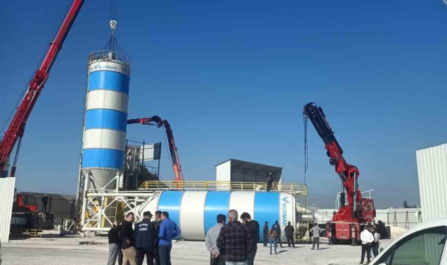 Nilüfer'in göbeğindeki kaçak çimento santrali kaldırılıyor
