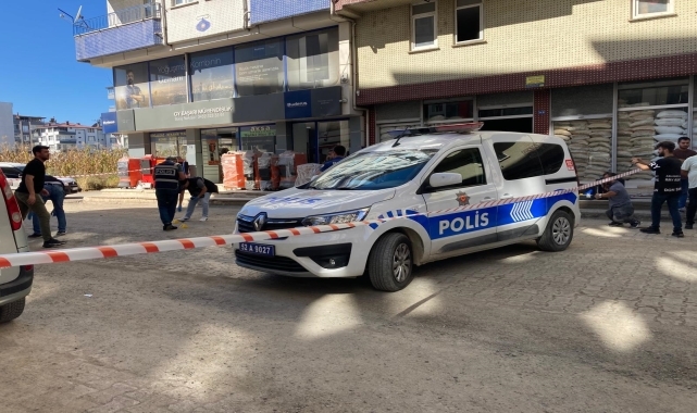 Ordu'da iş yeri kurşunlandı
