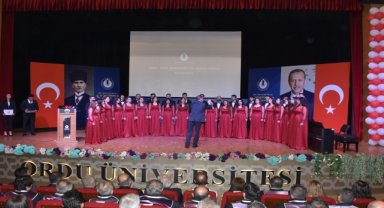 Ordu Üniversitesi'nde yeni akademik yıl törenle açıldı