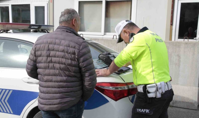 Ordu'da bir haftada yaklaşık 16 bin araç ve sürücüsü denetlendi