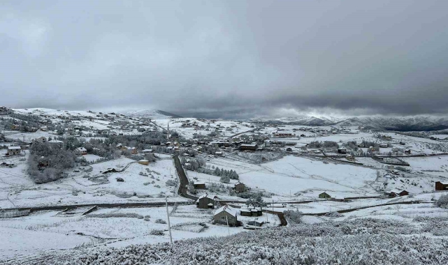 Ordu'ya mevsimin ilk karı düştü