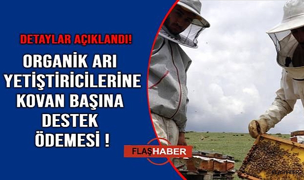 Organik arıcılığa destek ödemesi
