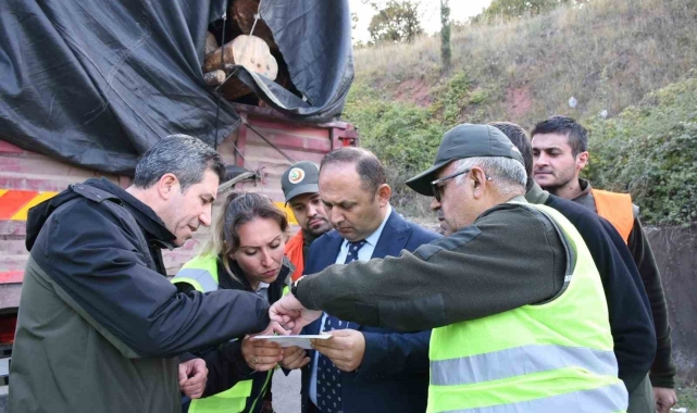 Ormanda mobil kontrol noktalarıyla şok denetimler