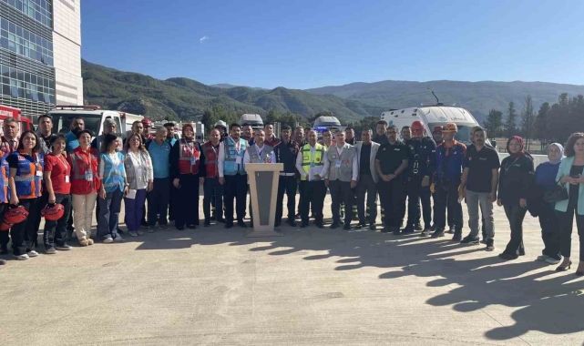 Osmaniye Devlet Hastanesi'nde deprem tatbikatı