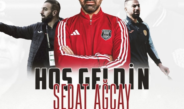 Pendikspor'un yeni teknik direktörü Sedat Ağçay