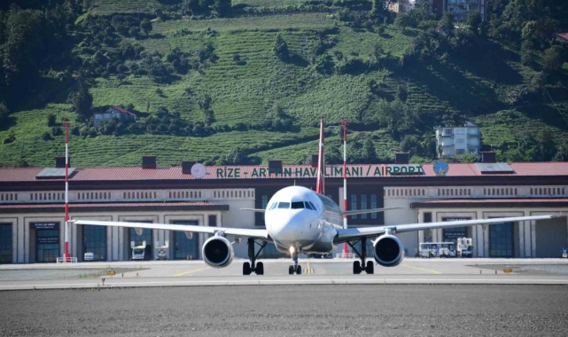 Rize-Artvin Havalimanına 2 yeni frekans