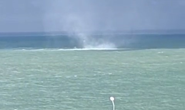 Rize'yi önce fırtına sonra doldu vurdu