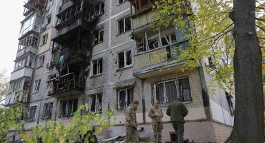 Rusya'dan Kiev'e dron saldırısı: 9 yaralı