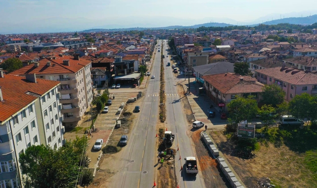Sakarya'nın önemli ulaşım güzergahı yenileniyor