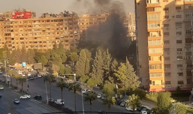 Şam'da araca füze saldırısı: 2 ölü, 3 yaralı