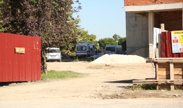 Samsun'da inşaattan düşen işçi yaralandı