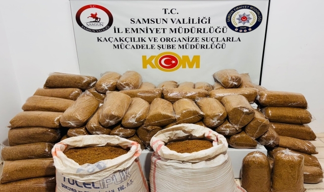 Samsun'da kaçakçılık operasyonunda 3 şüpheli yakalandı