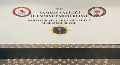 Samsun'da uyuşturucu oparasyonunda 2 kişi gözaltına alındı