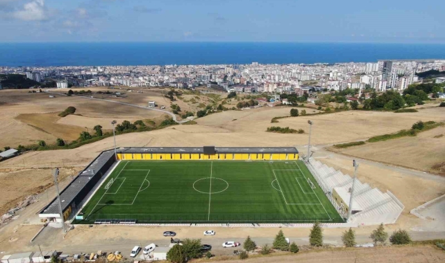 Samsun'a FIFA standartlarında 3 yeni futbol sahası