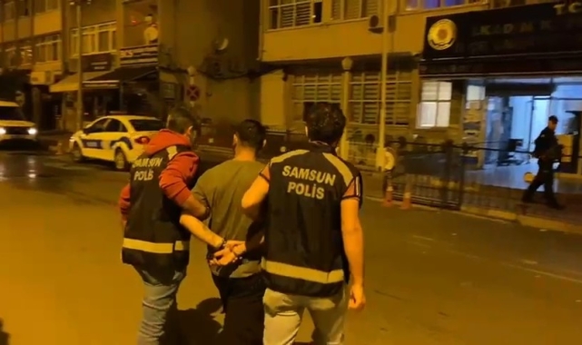 Samsun'da 25 yıl hapis cezası bulunan şahıs yakalandı