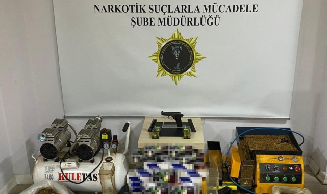Samsun'da uyuşturucu ve kaçak tütün mamulleri ele geçti: 3 gözaltı