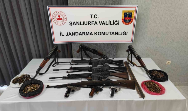 Şanlıurfa'da silah kaçakçılığı operasyonu: 3 gözaltı