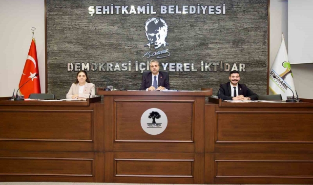 Şehitkamil Belediye meclis toplantısı yapıldı