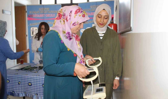 Şehitkamil'de diyabetle mücadelede farkındalık etkinliği