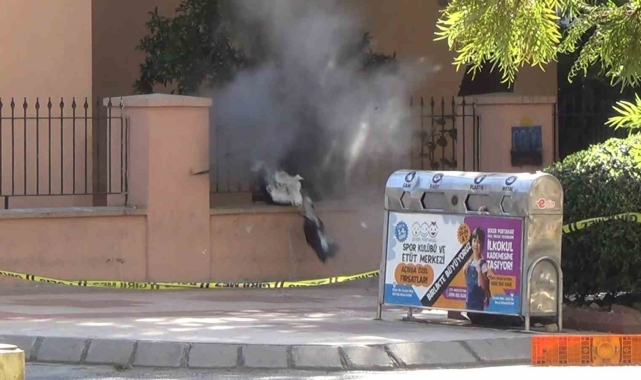 Şehrin merkezinde bomba alarmı