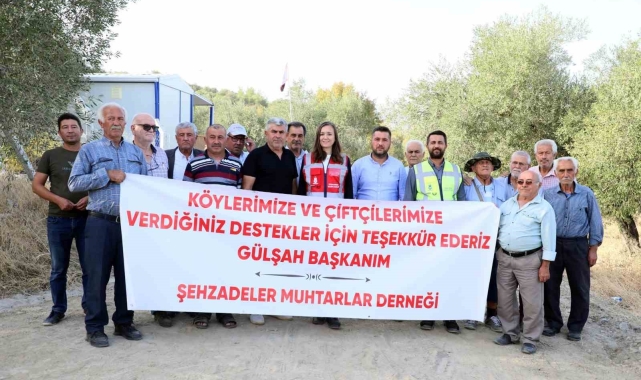 Şehzadeler'de ova yolları çalışmaları yoğun bir şekilde devam ediyor