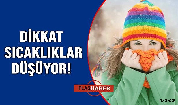 Sıcaklıklar azalıyor