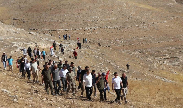 Siirt'te Akabe Yolu'nda doğa yürüyüşü düzenlendi