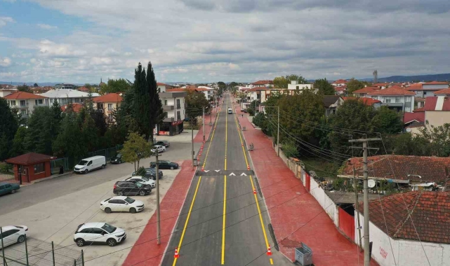 Sil baştan yenilenen Küpçüler Caddesi'ne renk katan dokunuş