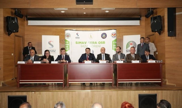 Simav TDİOSB'de yer tahsisi sözleşmeleri imzalandı