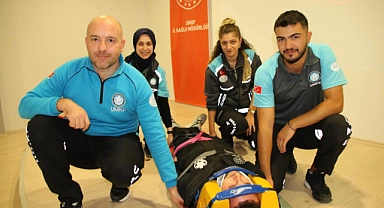 Sinop'ta 25 UMKE personeline eğitim verildi
