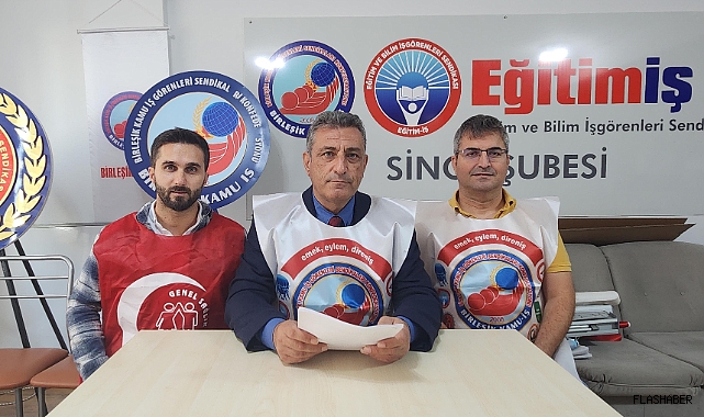 Sinop'ta Kamu Emekçilerinden ortak basın açıklaması