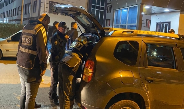 Sinop'ta öğrenci yurtları çevresinde asayiş denetimi yapıldı