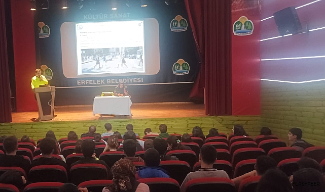 Sinop’ta öğrencilere trafik güvenliği eğitimi