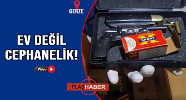 Sinop'ta silah kaçakçılığı operasyonu