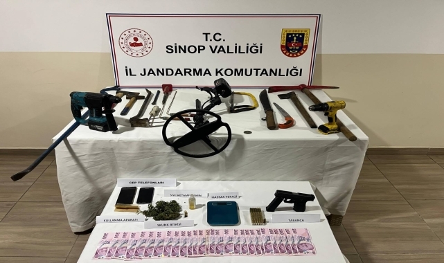 Sinop'ta uyuşturucu operasyonunda 2 kişi yakalandı