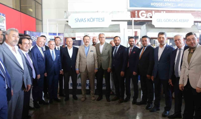 Sivas standı misafirlerini ağırladı