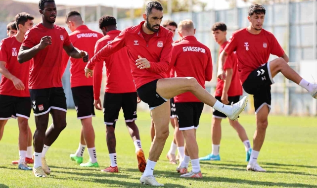 Sivasspor'da Hatayspor maçı hazırlıkları devam etti