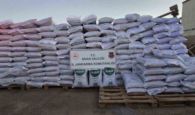 Sivas'ta sahte gübre operasyonu