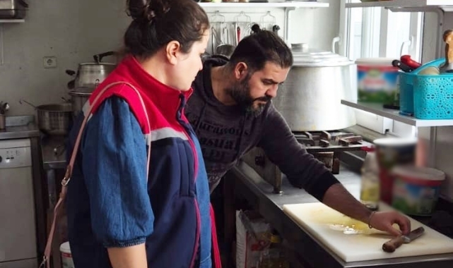 Söke'de riske dayalı gıda işletmeleri denetlendi