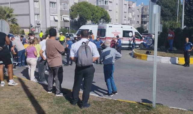Söke'de trafik kazası: 2 yaralı