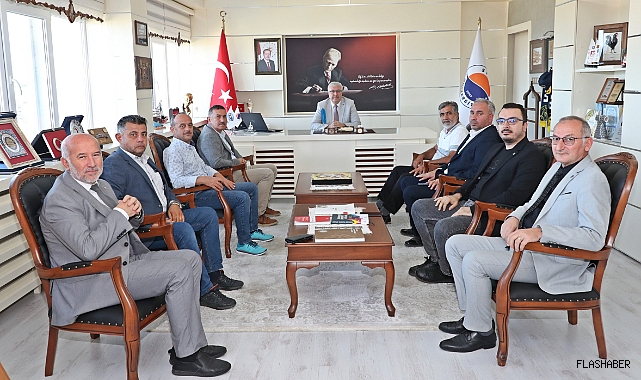 STK’lardan Rektör Taşdemir’e nezaket ziyareti