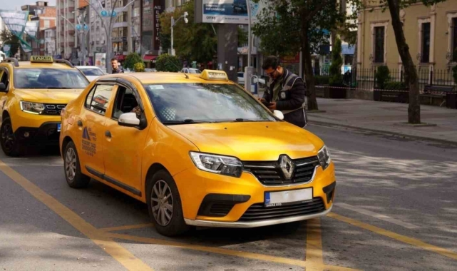 Taksilere sıkı denetim