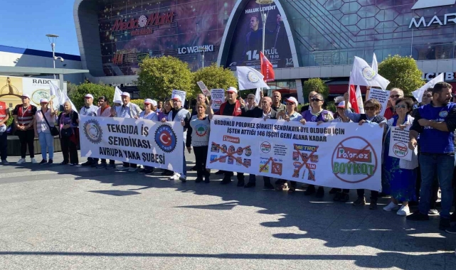 TEK GIDA-İŞ sendikasından işten çıkarılan Polonez işçileri için açıklama